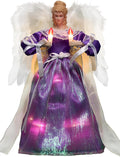 Moving Angel Tree Topper with Lights and Moving Wings - Animated Tree
