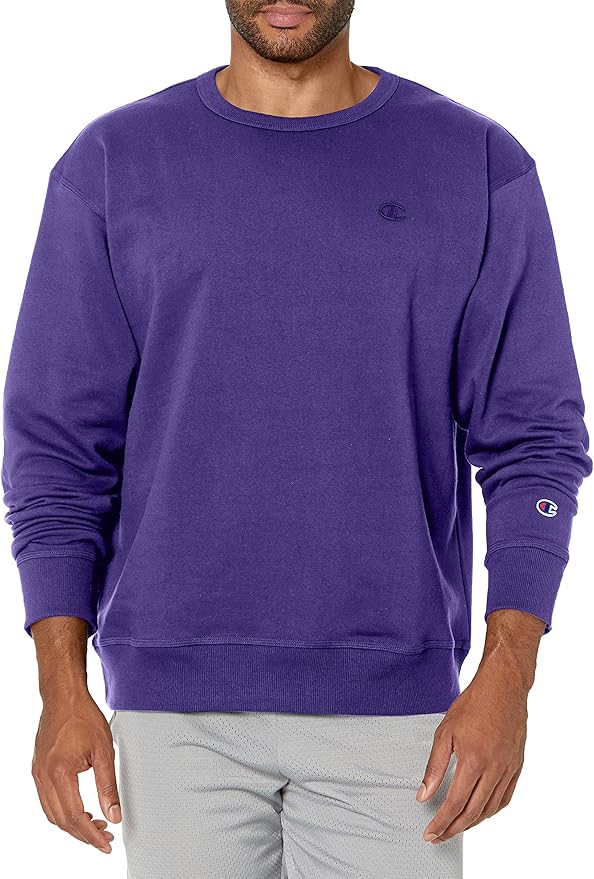 Champion Men's Powerblend Fleece Crewneck Sweatshirt Review