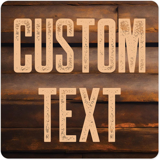 Custom Street Sign with 11 Font Colors and 22 Sizes Available