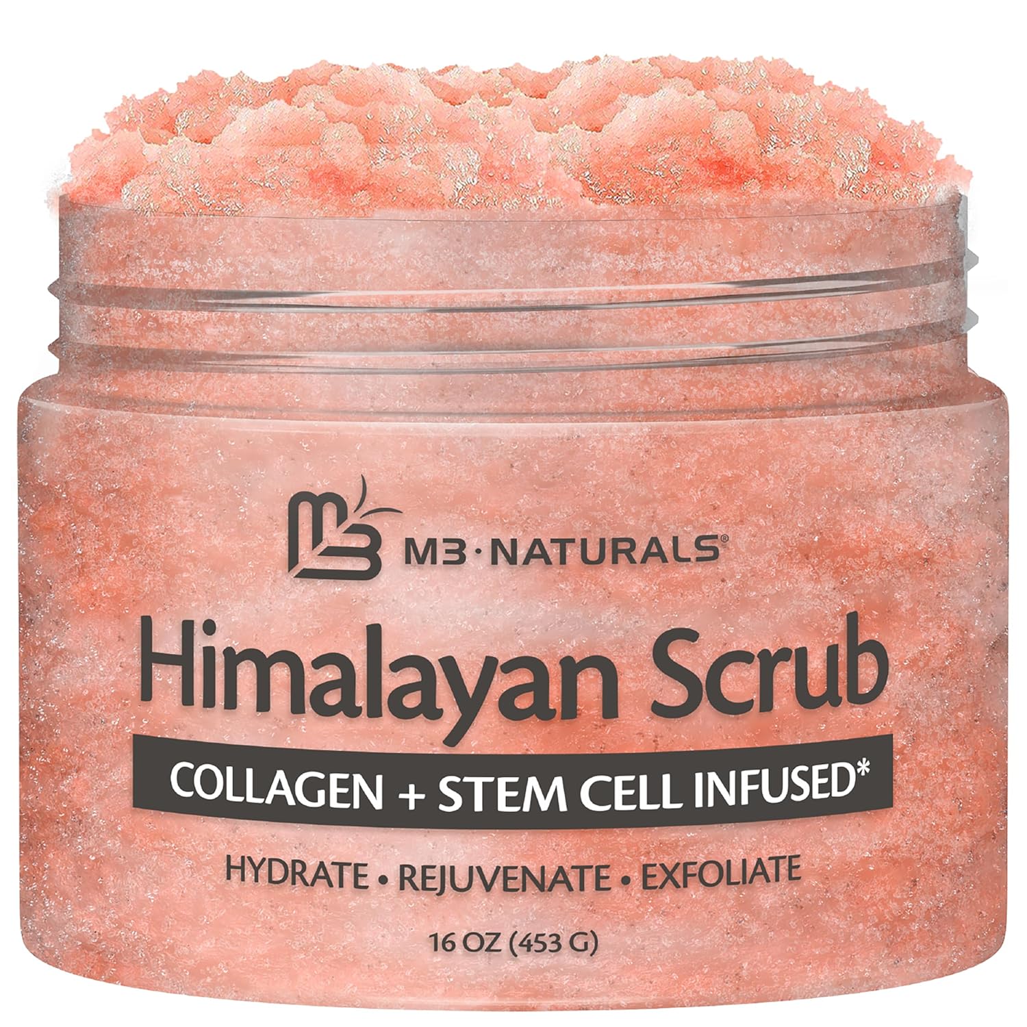 Himalayan Salt Scrub for Face, Foot, and Body Exfoliation