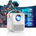 Mini Projector 1080P Portable Projector - Big 200ft Display for Home