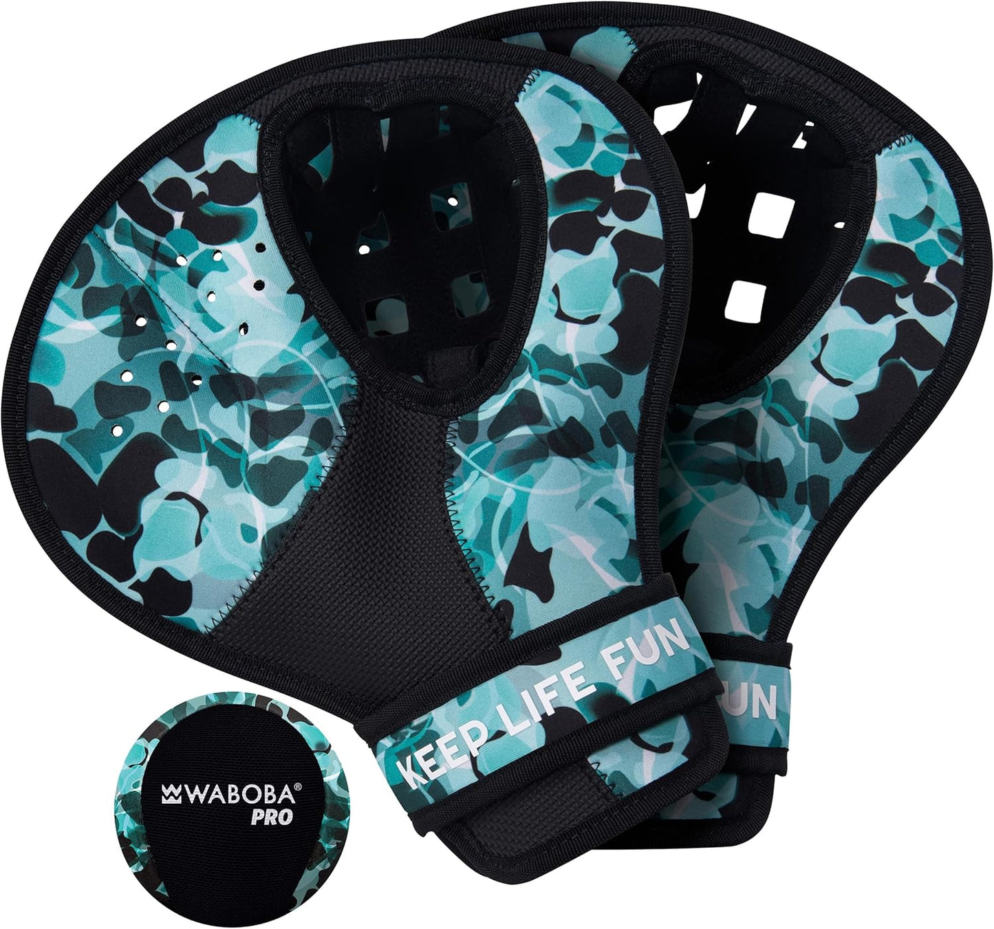 Waboba Catch Water Gloves Pro Set for Beach Games & Pool Fun