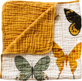 CLEMENTINE KIDS Reversible Quilts (Butterfly Collector) - Soft 4-Layer