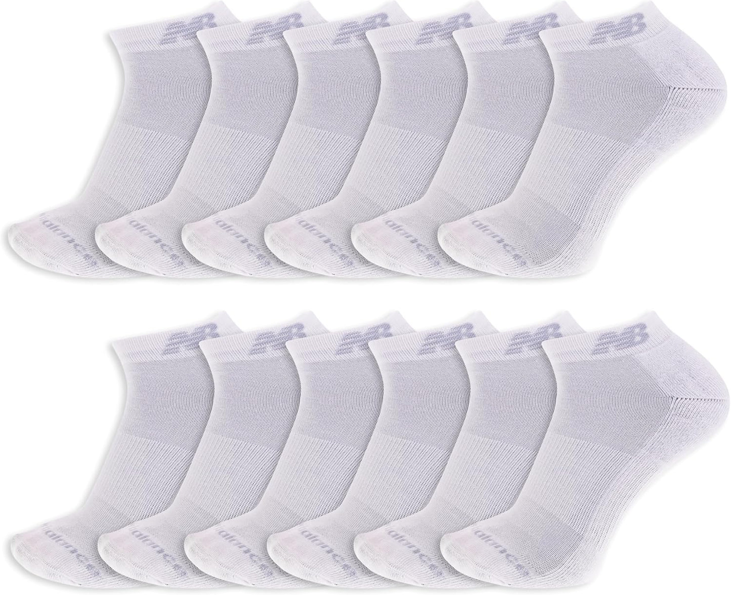 New Balance Performance Cushioned Low Cut Socks for Comfort