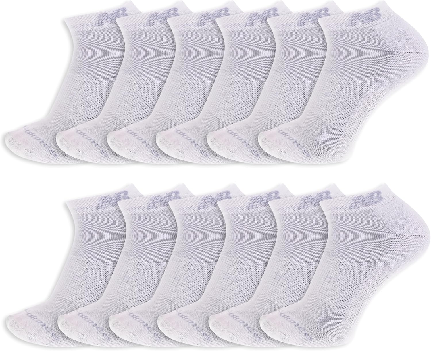 New Balance Performance Cushioned Low Cut Socks for Comfort