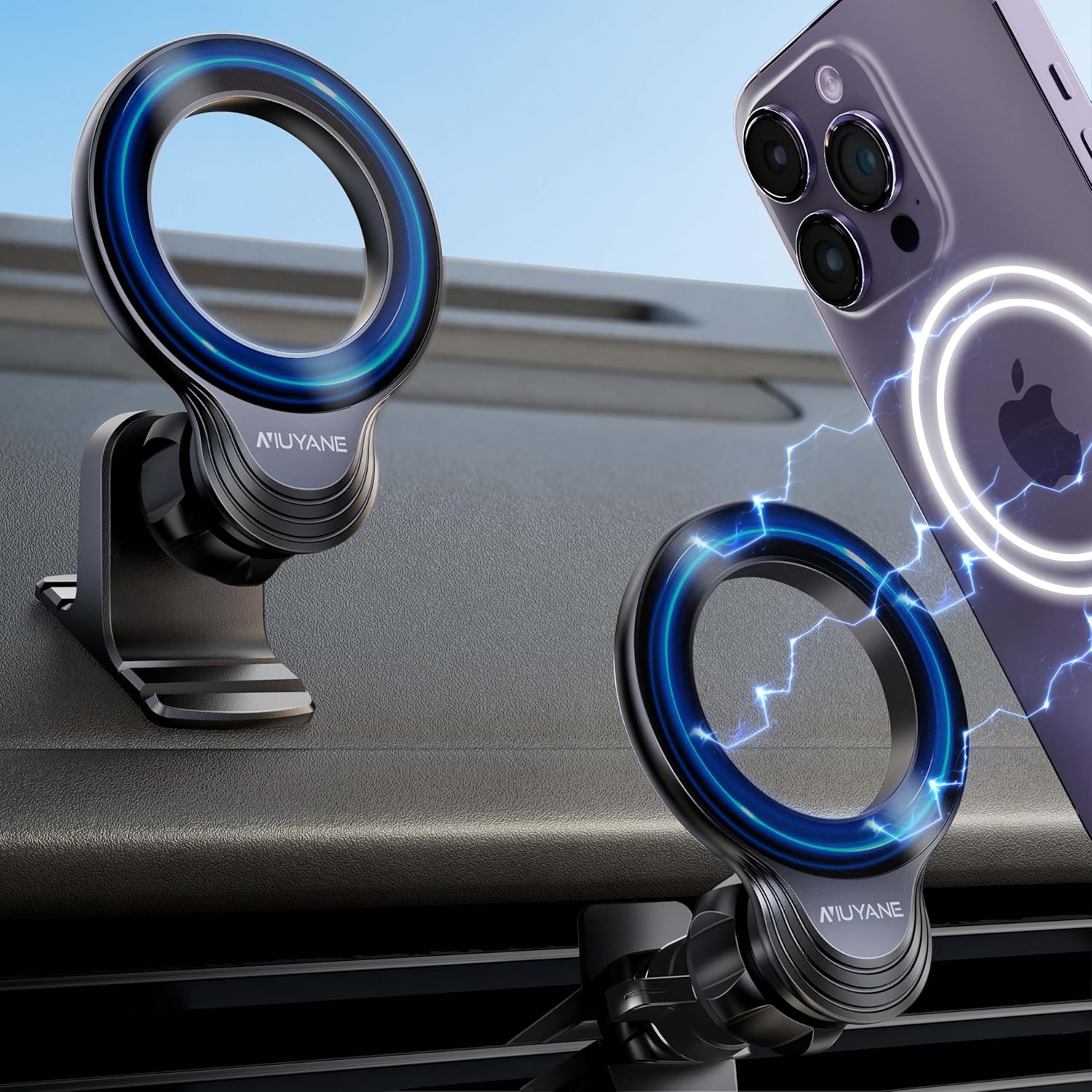 Super Stable Mag-Safe Car Mount for iPhone