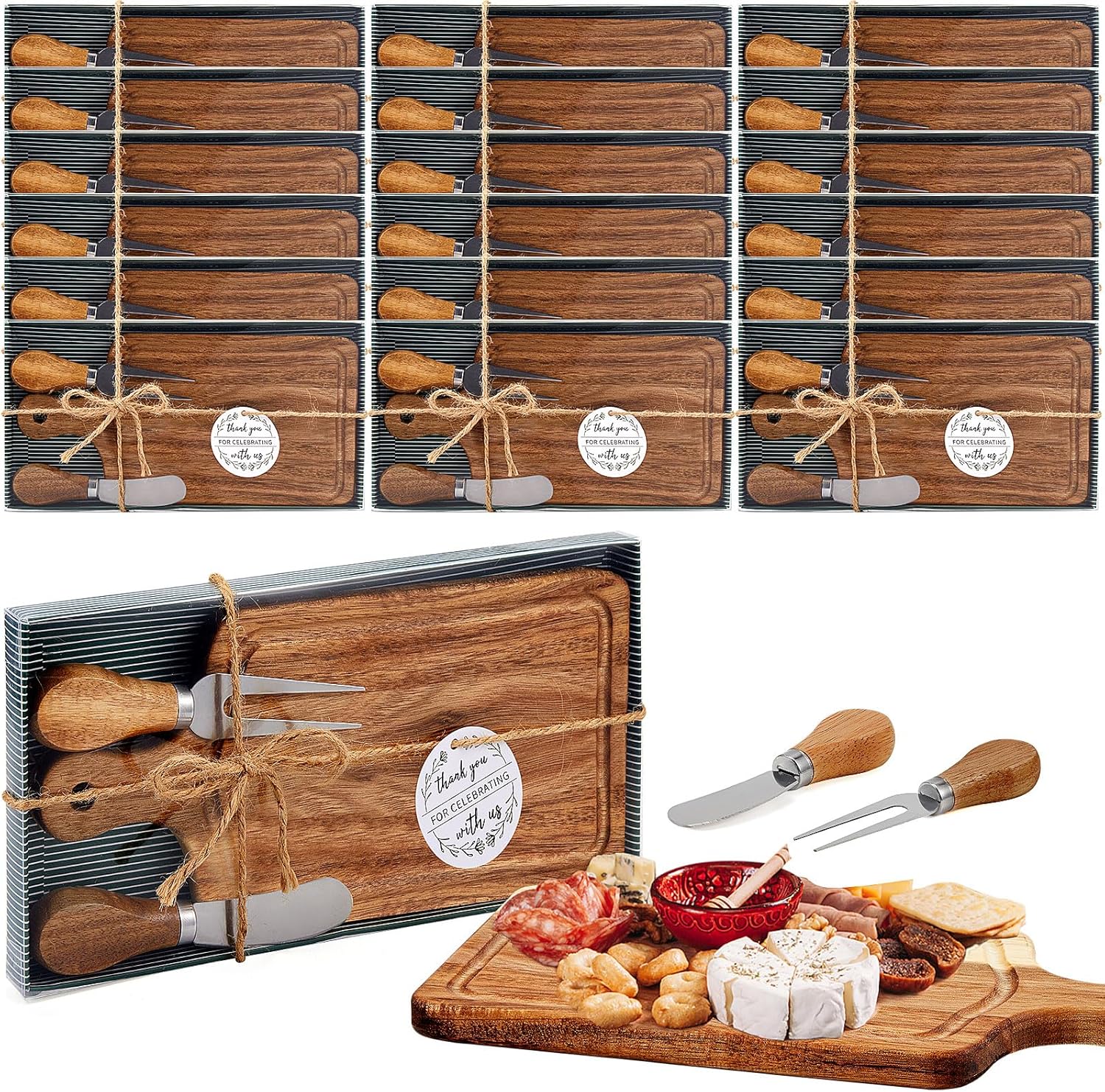 18 Set Bridal Baby Shower Cheese Prizes Gift Set for Guests