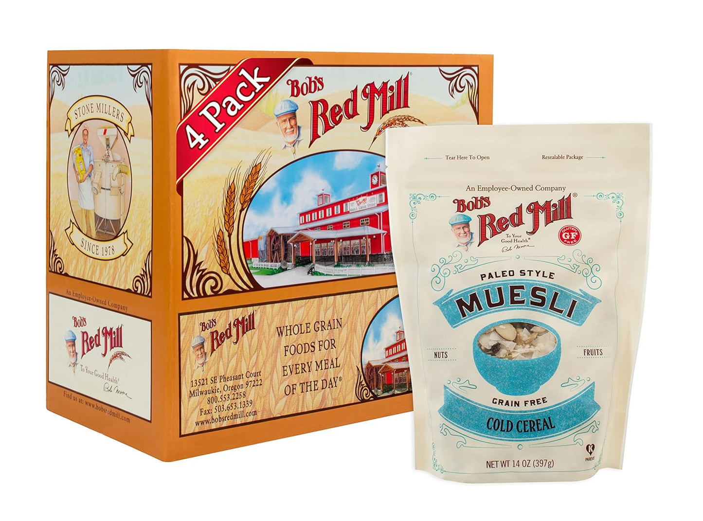 Paleo Muesli by Bob's Red Mill - Gluten Free, Vegan, Kosher