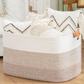 108L Large Blanket Basket for Living Room Storage Organization