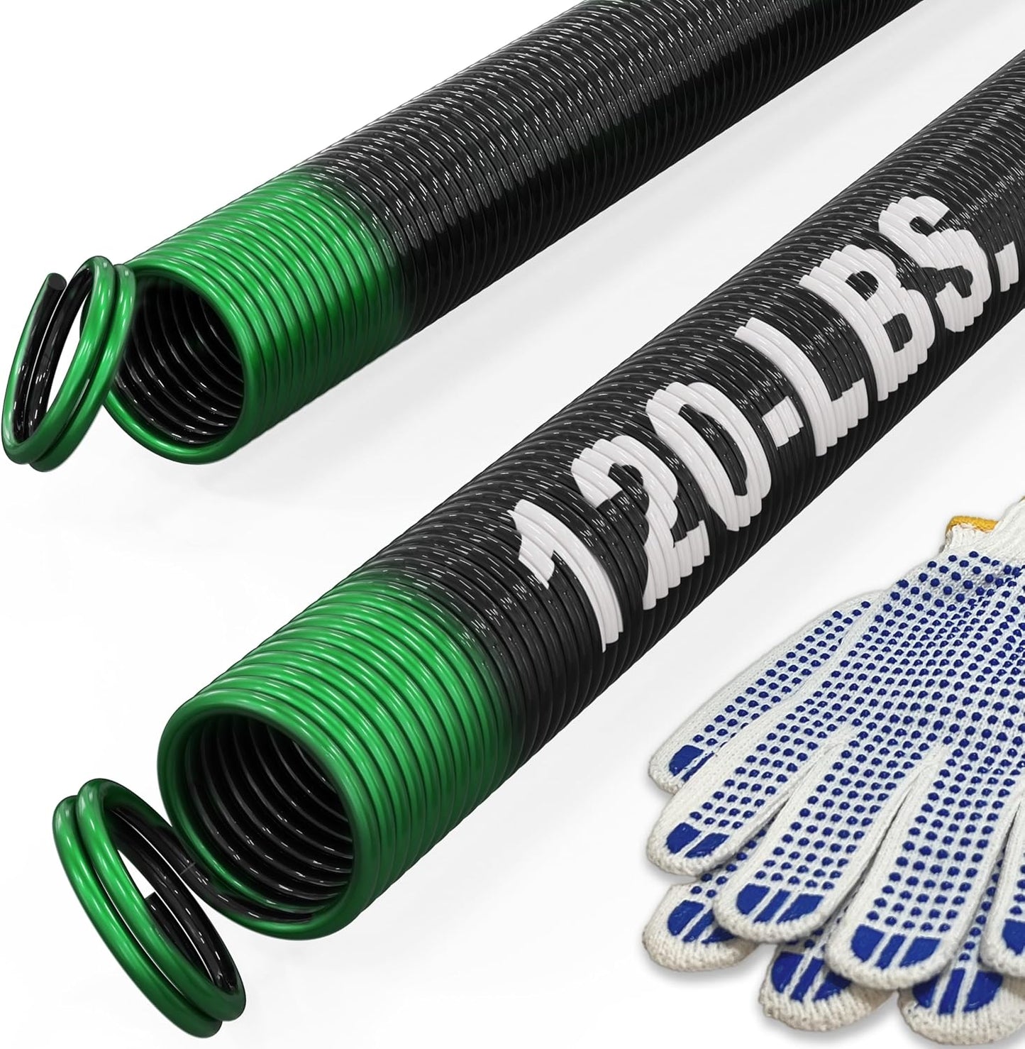 120-lbs Garage Door Extension Spring Replacement Kit for Durability