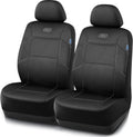 Skechers Work Leather Mesh Car Seat Covers for Durable Protection