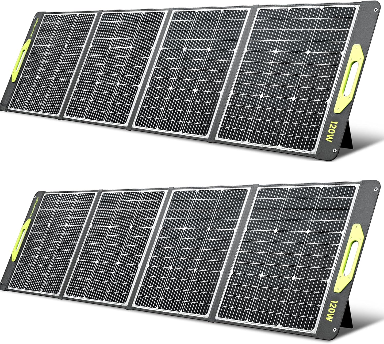 Greenmagic 240W Portable Solar Panel for RV Camping & Power Needs