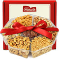 Nuts Gift Basket - 7 Sectional Platter of Freshly Roasted Nuts