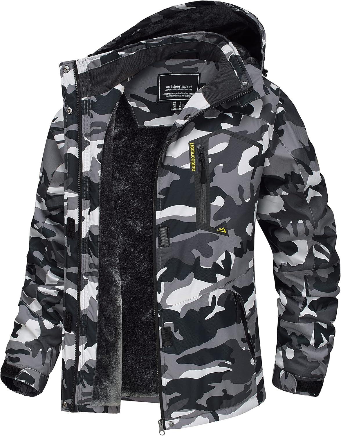 TACVASEN Women's Winter Jacket Waterproof Ski Coat for Cold Weather