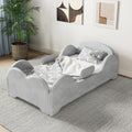 Toddler Bed Floor Bed with Safety Rails - Low Crib-Size