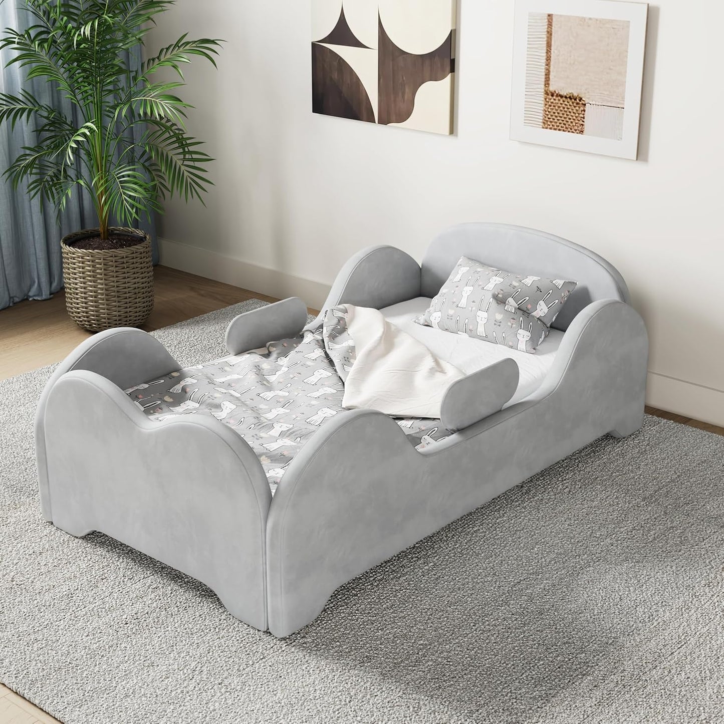 Toddler Bed with Extra Safety Broad for Comfortable Sleep