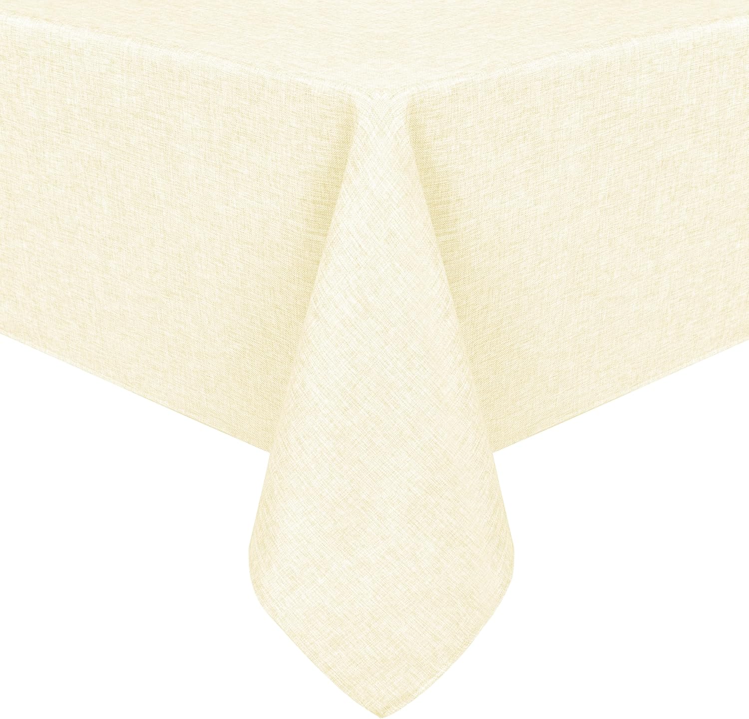 Hiasan Faux Linen Rectangle Tablecloth for Elegant Dining