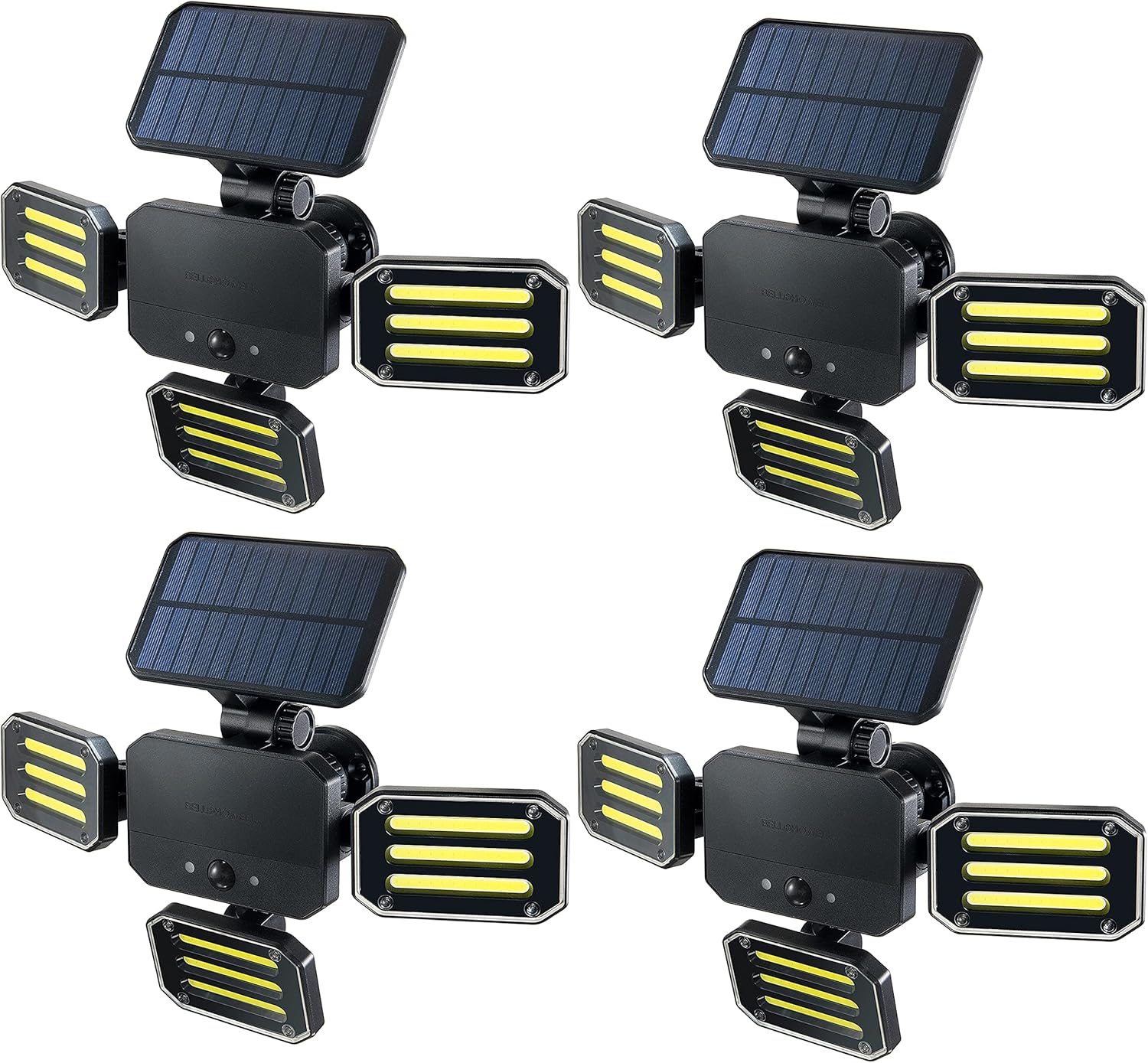 Bionic Floodlight Solar Light Outdoor Motion Sensor 3 Heads
