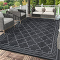 Garvee Large Outdoor Rug 9x18 Waterproof Reversible Patio Mat