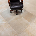 Crystal Clear 59in x 47in 0.2in Thick Heavy Duty Chair Mat - Durable