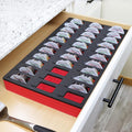 Bartesian Cocktail Capsule Organizer Tray by Polar Whale - Waterproof & Washable 33 Compartment