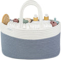 Comfy Cubs Rope Diaper Caddy Organizer 8.5in x 15in x 8in - Large Baby