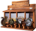 CODIN Squirrel Feeder Table Wooden Picnic Feeder - Durable Backyard