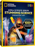 National Geographic Stunning Chemistry Set - Mega Science Kit for Kids
