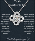 Daughter In Law Necklace 925 Sterling Silver - Gift Box & Card