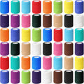 Self Adhesive Wrap Bandage 48 Pack 3 in x 5 yd - Bulk Multi Color