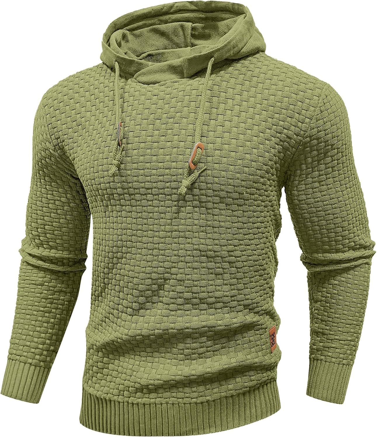 Zaitun Mens Hooded Sweatshirt Slim Fit Pullover for All Occasions