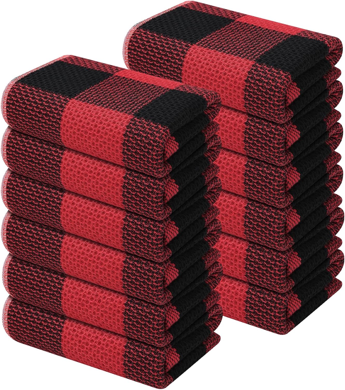 100% Cotton Waffle Weave Kitchen Towels for Every Kitchen Need