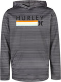 Hurley boys Long Sleeve Hooded Graphic T-shirt - Comfortable Everyday