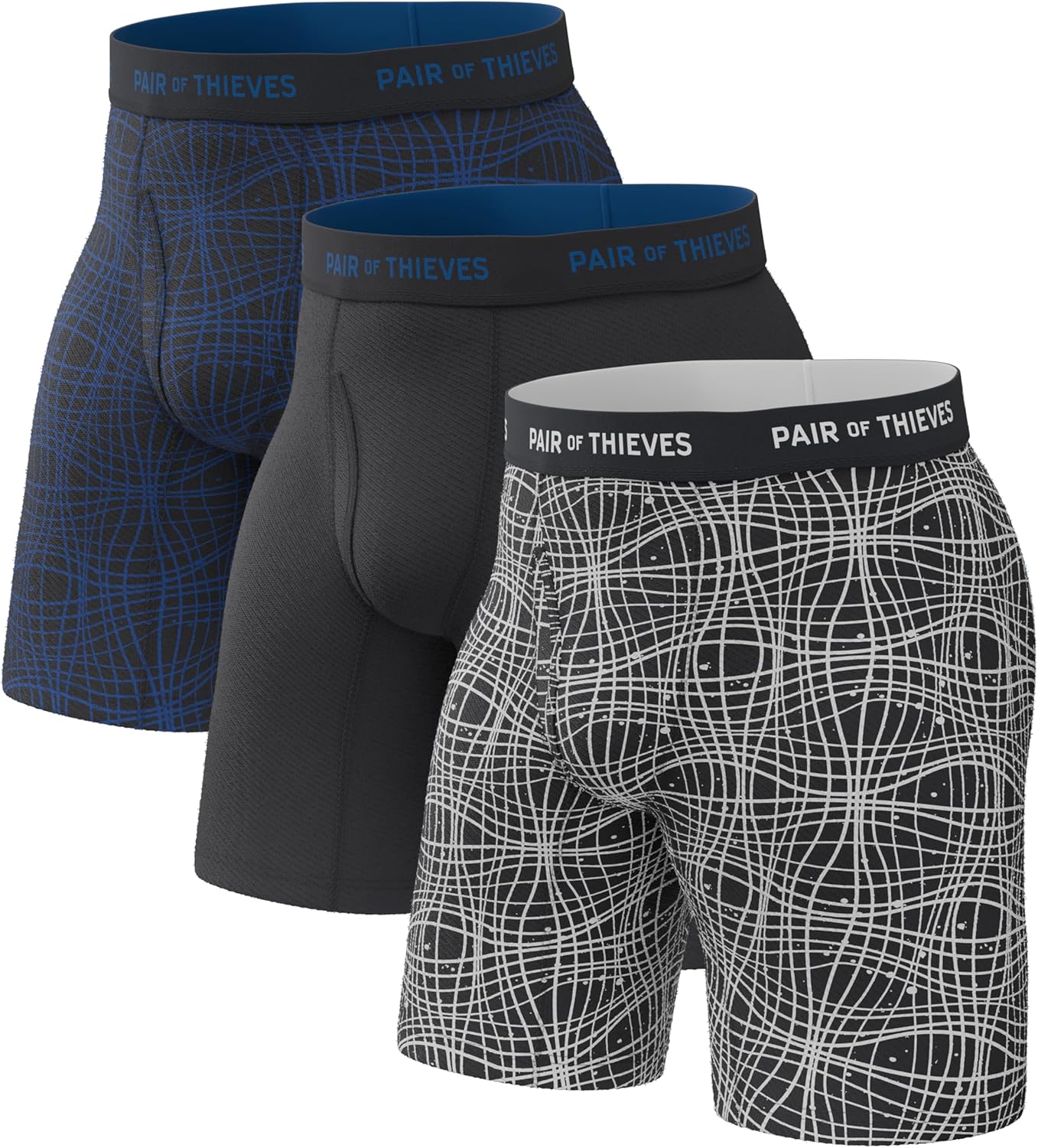 Pair of Thieves Mens Long Boxer Briefs for Ultimate Comfort
