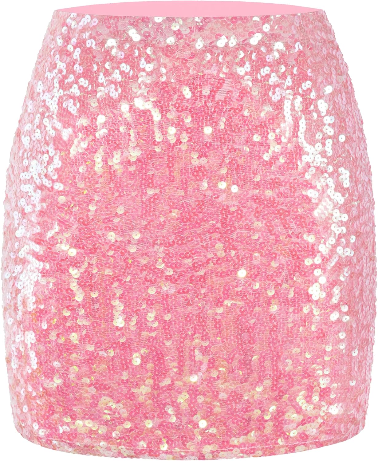 MANER Women's Sequin Skirt for Night Out and Party Events