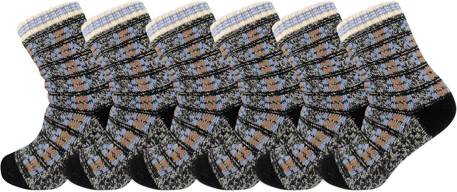Merrell Double Layer Crew Socks - Soft & Grippy