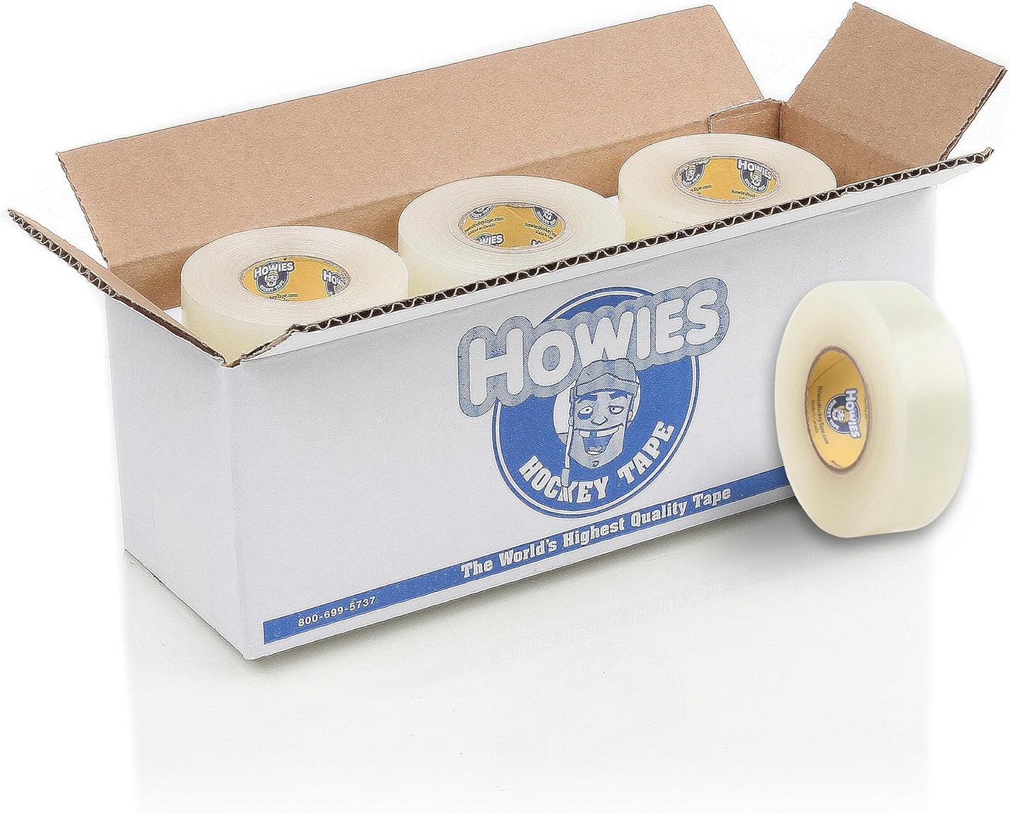 Howies Clear Hockey Tape - Strong Grip for Sports Performance