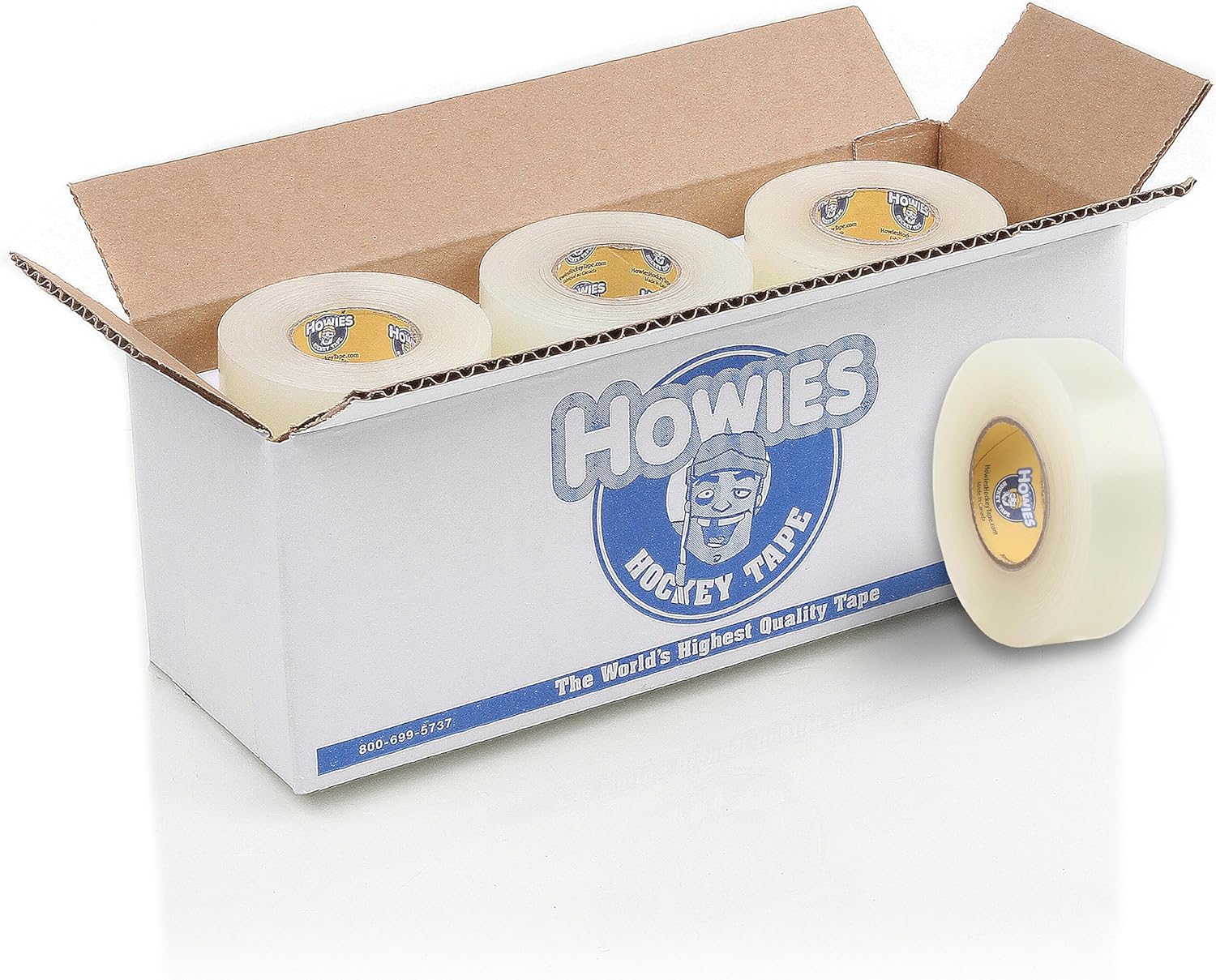 Howies Clear Hockey Tape - Strong Grip for Sports Performance