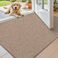 Thin Indoor Entrance Mat 24x36 - Low Profile Dirt Trapper for Entryway