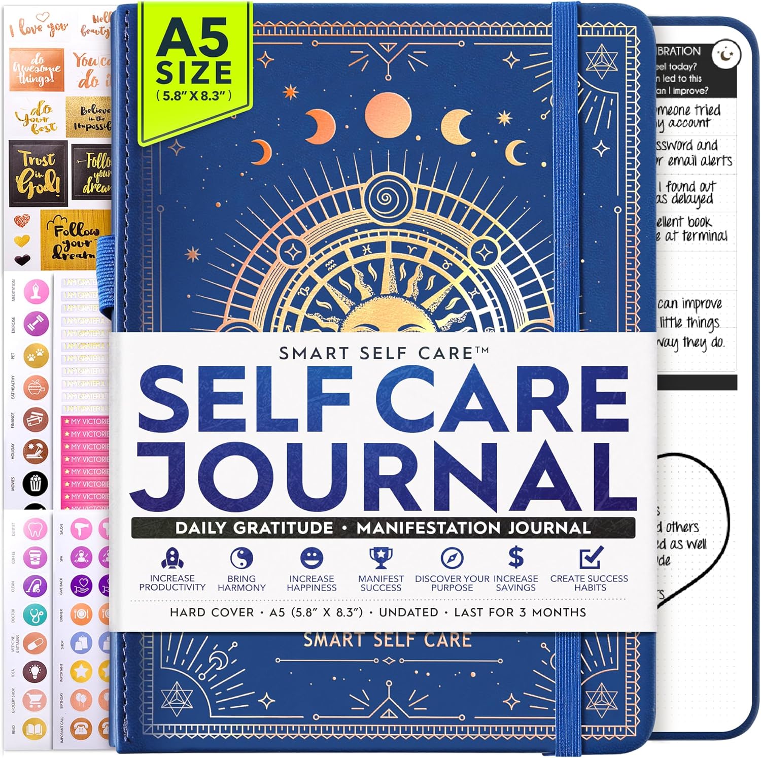 Self Care Journal for Positivity, Gratitude & Manifestation