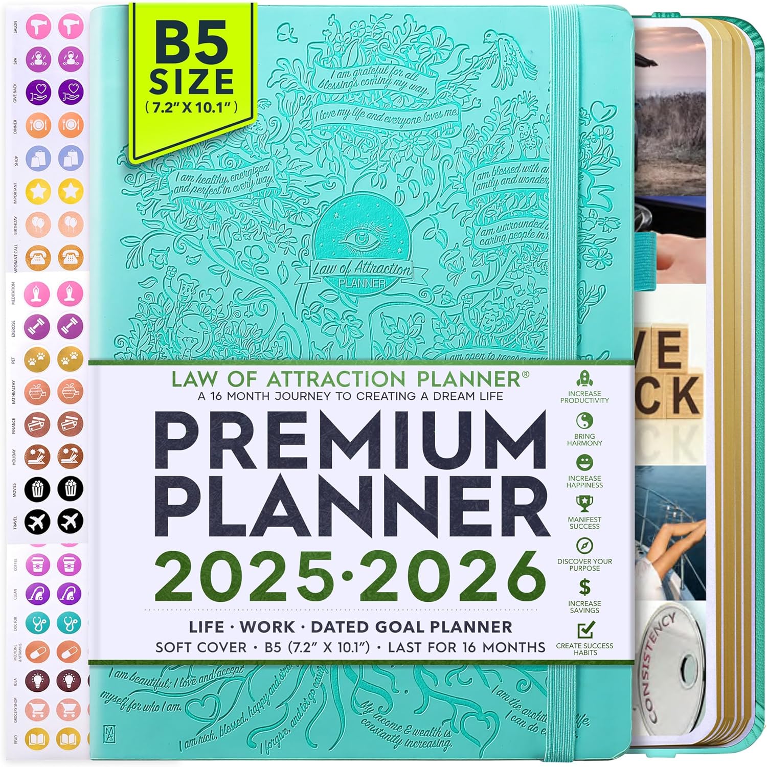 2025-2026 Life Planner to Boost Focus & Achieve Goals