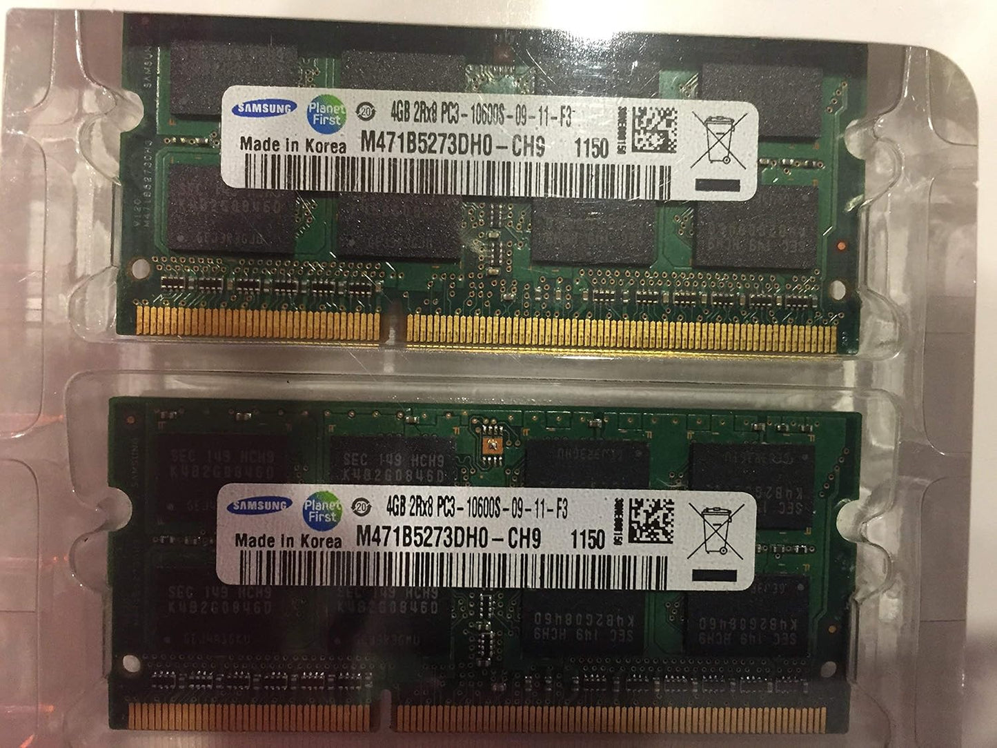 SAMSUNG 8GB DDR3 1333 MHz SODIMM Laptop Memory for Mac