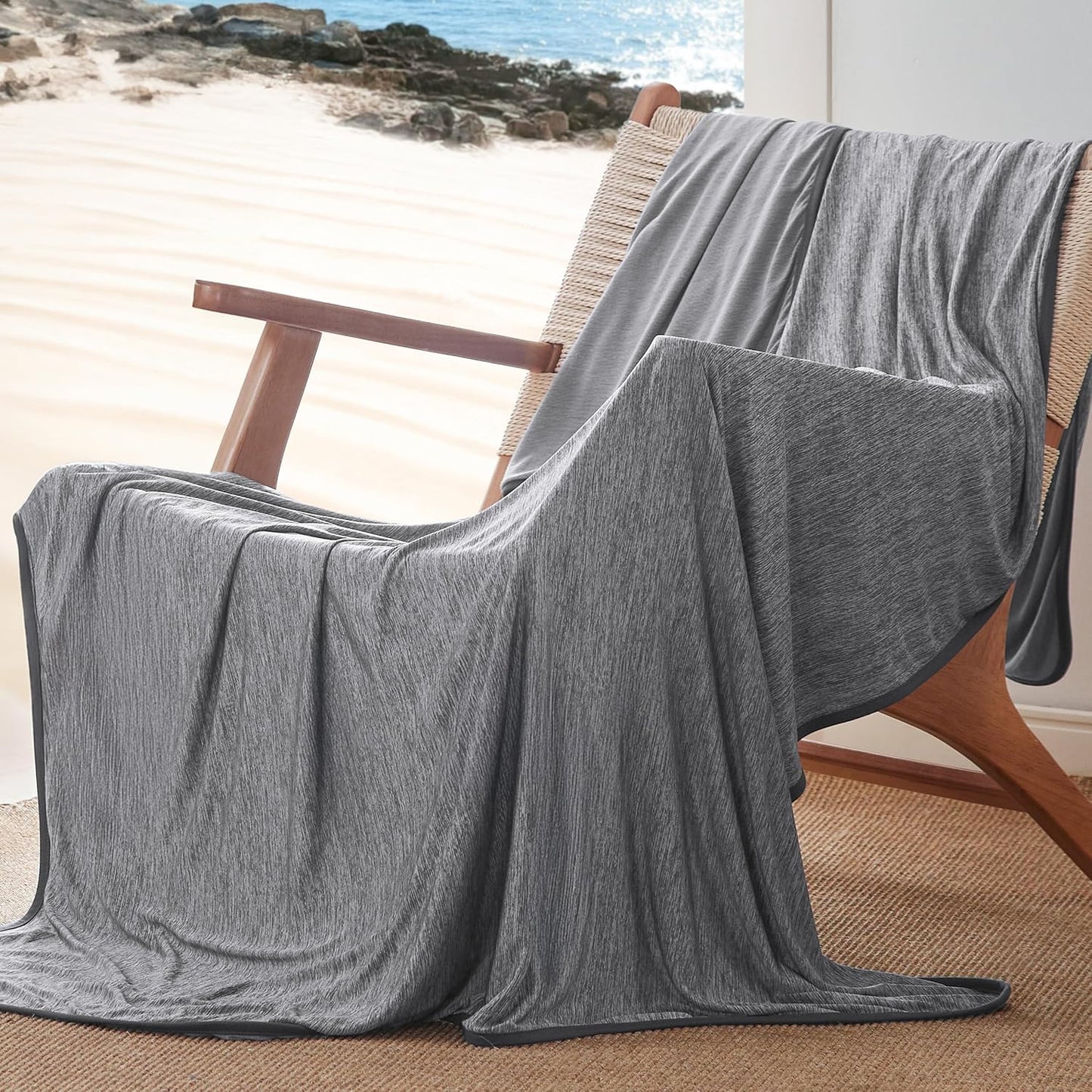 Cooling Blanket for Twin XL Bed - Soft Lightweight Summer Bedding