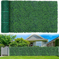 Artificial Boxwood Roll Panels 60x120 in - Dense Privacy Green Wall