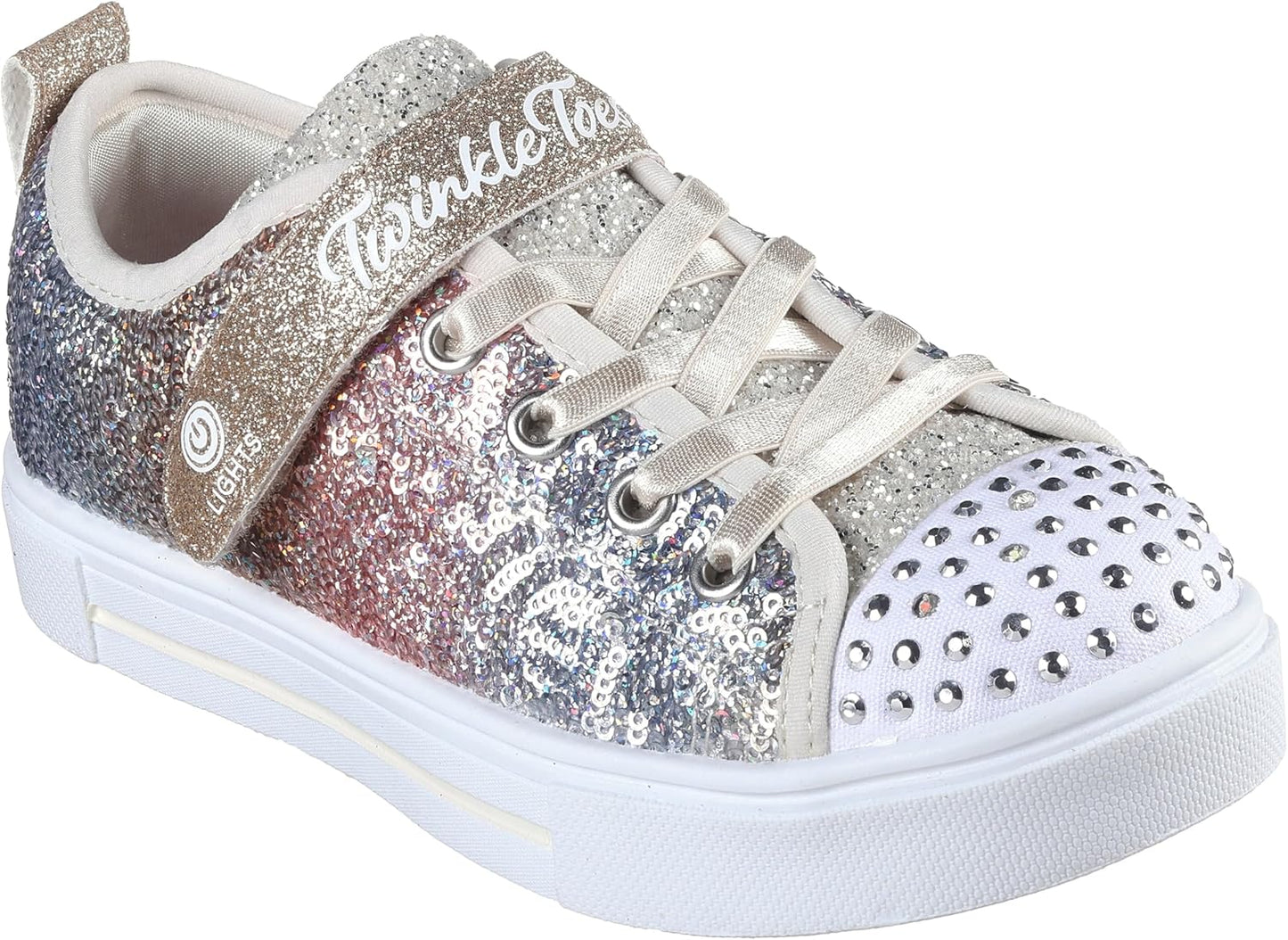 Skechers Unisex-Child Twinkle Sparks Sequin Flash Sneakers Review