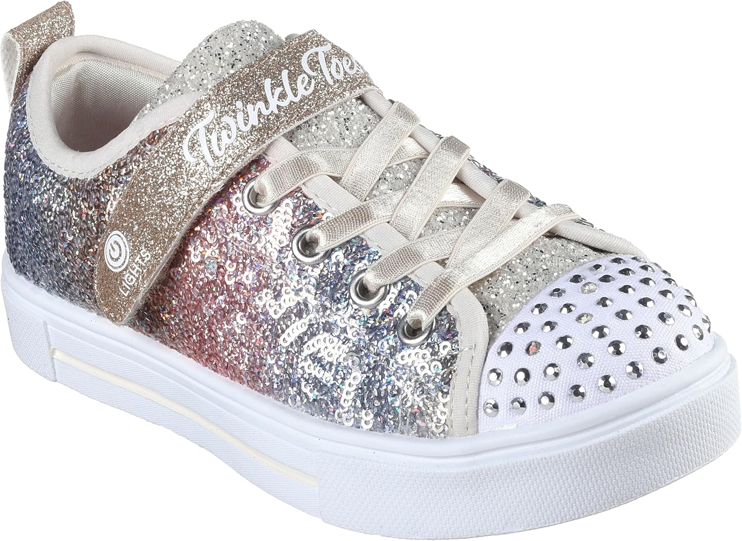 Skechers Unisex-Child Twinkle Sparks Sequin Flash Sneakers Review