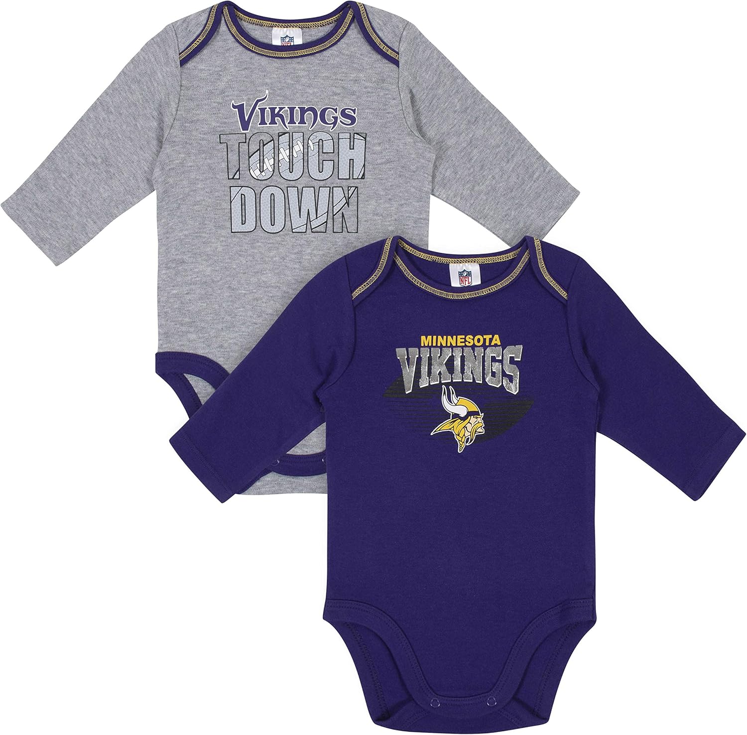 Gerber NFL Team 2 Pack Onesie - Stay Comfy!