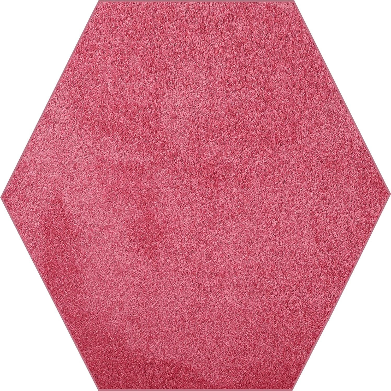 Pet Friendly Solid Color Area Rugs Pink - Perfect for Any Room