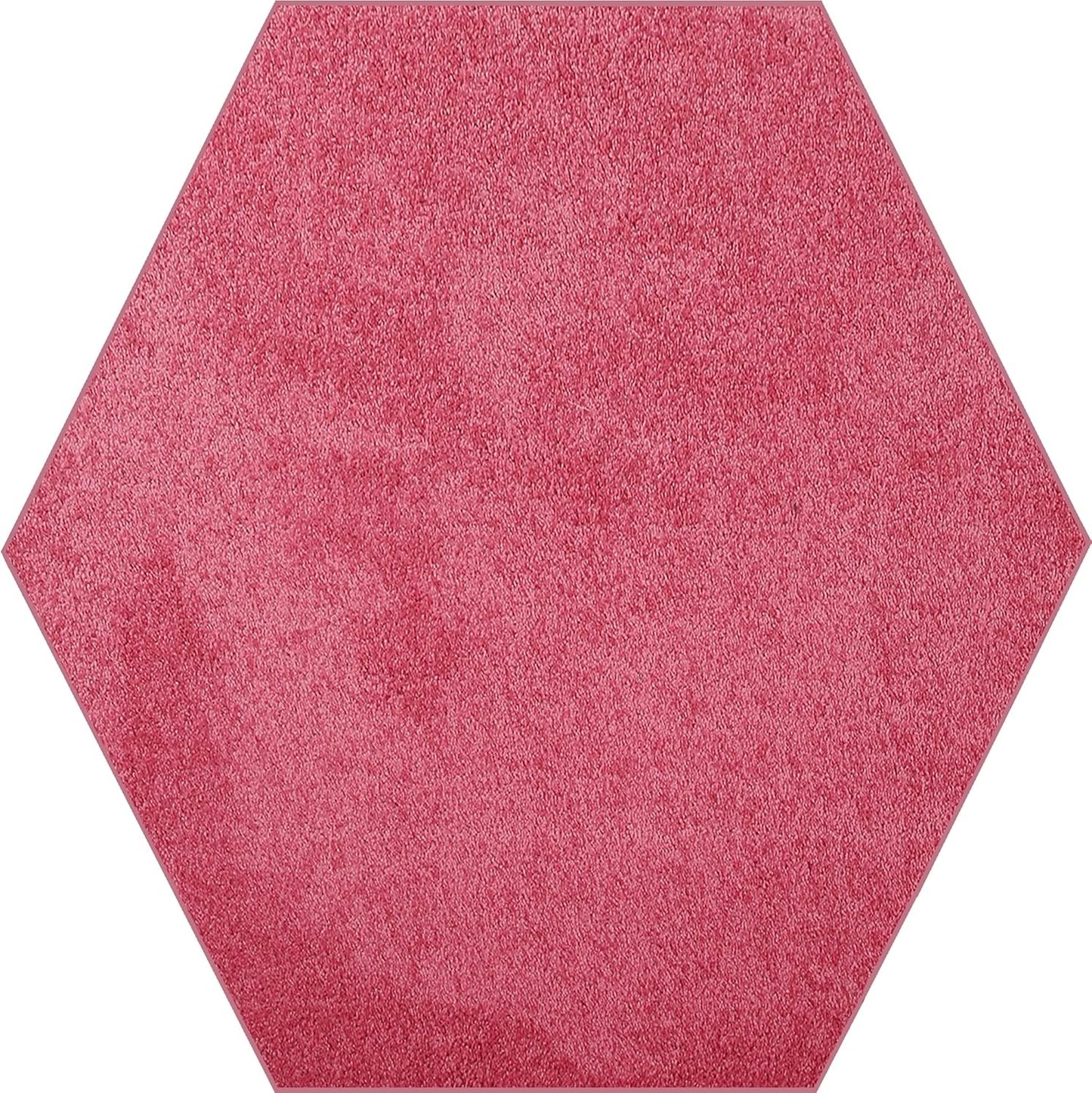 Pet Friendly Solid Color Area Rugs Pink - Perfect for Any Room