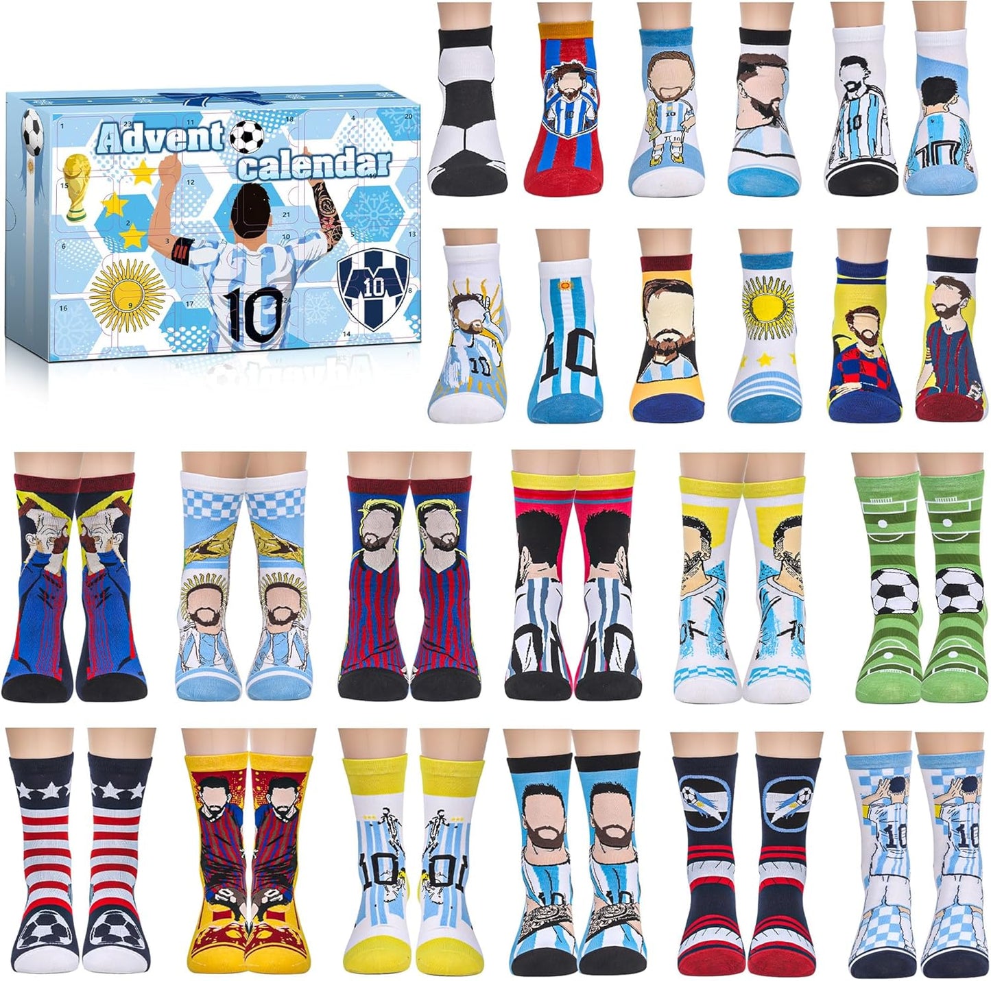 Soccer Sports Theme Advent Calendar 2025 for Football Fans